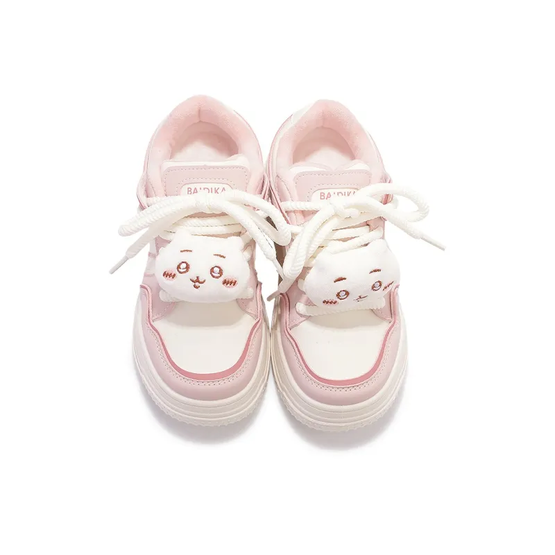 Shen Linsen Cushioning, Slip Resistant, And Abrasion Resistant Low Top Casual Shoes Women's Pink-3
