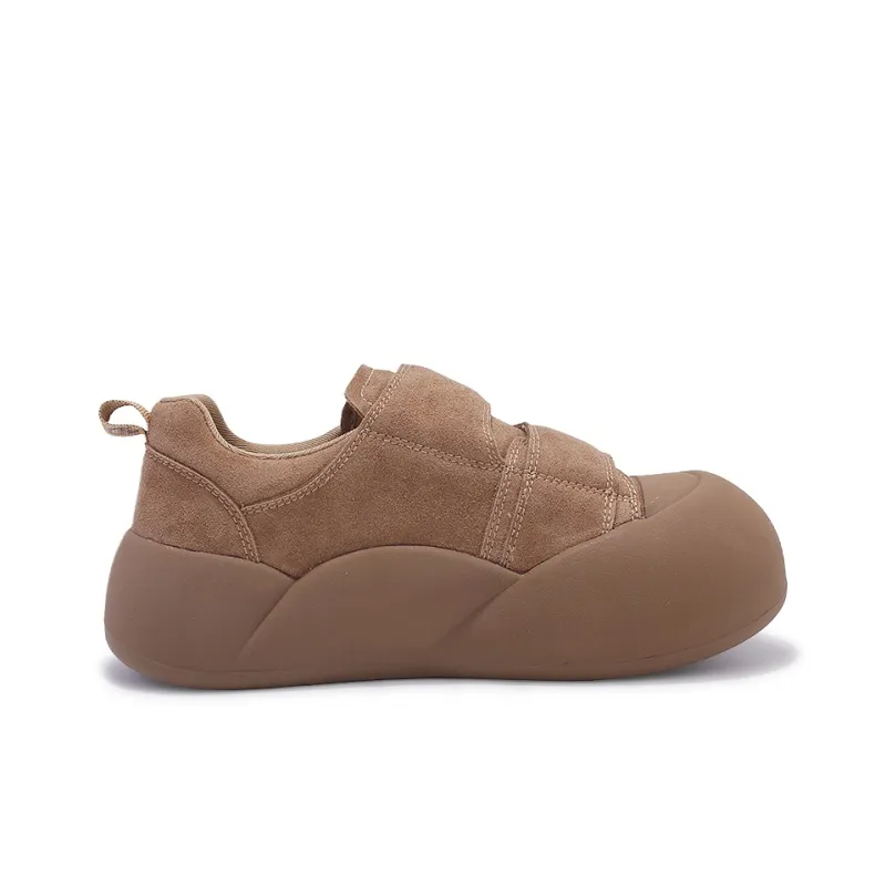 Shen Linsen Cushioning, Slip Resistant, And Abrasion Resistant Low Top Casual Shoes Women's Brown-1