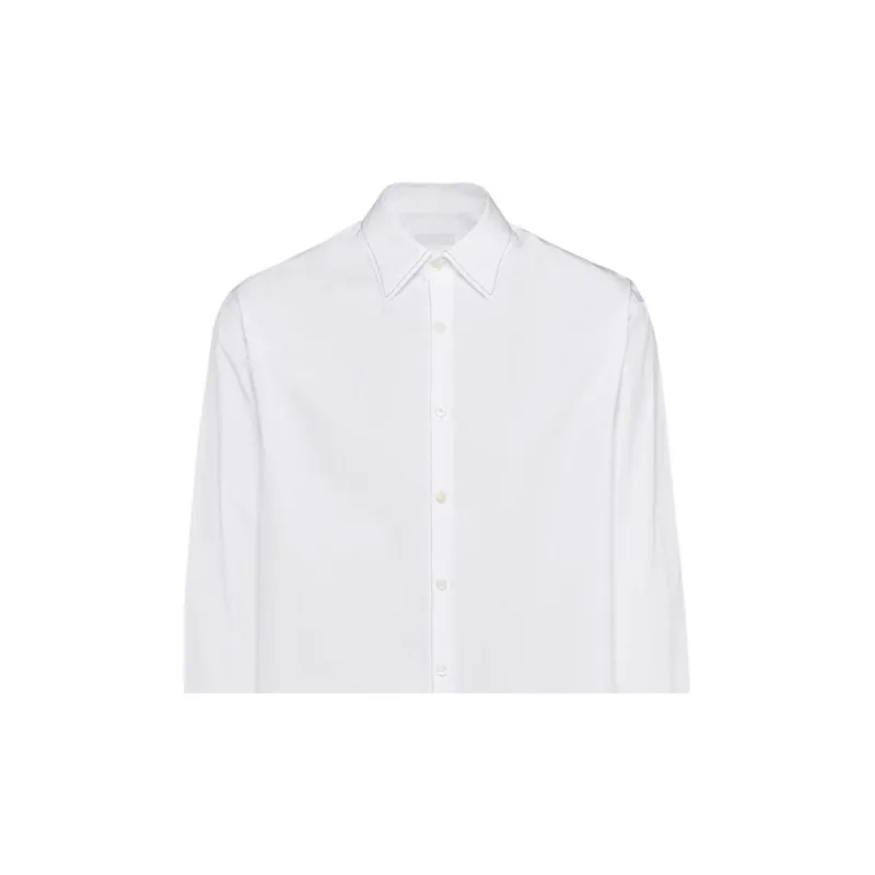PRADA Button Up Long Sleeved Shirt-4