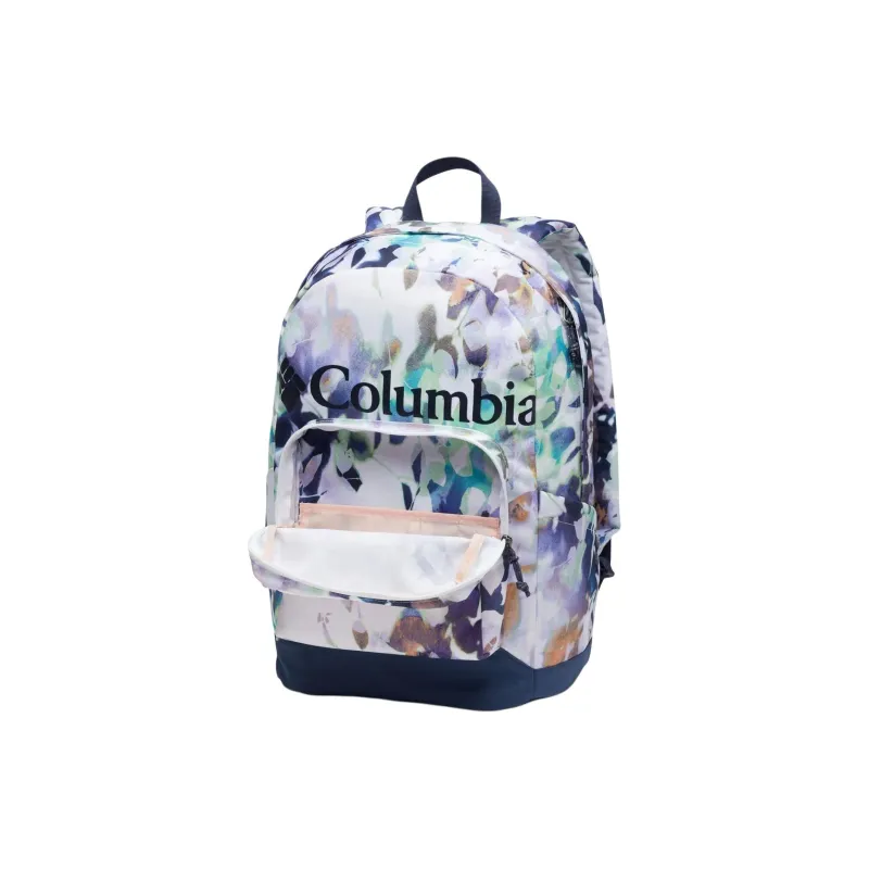 Columbia Zigzag Polyester Backpack Unisex White/Impression Night-2