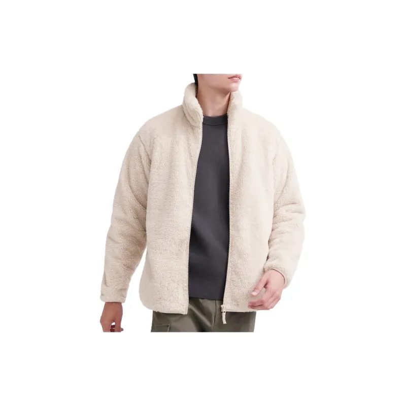 UNIQLO Velvet Jackets Unisex Ivory-2