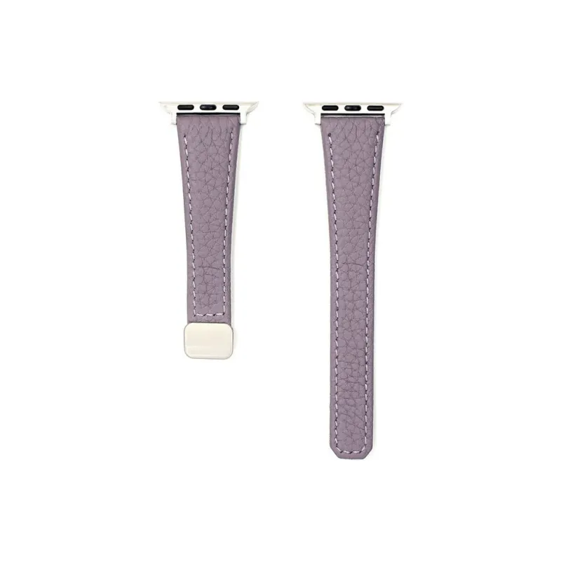 MSSM Watch Band Apple Compatibility Genuine Leather Material-0