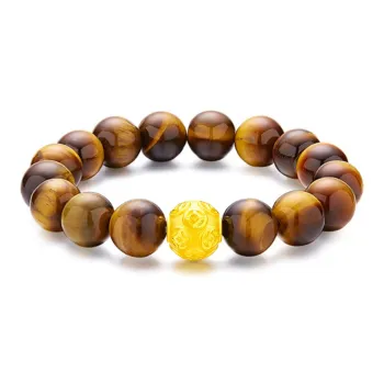 SINO GEM Gold Bracelet Unisex