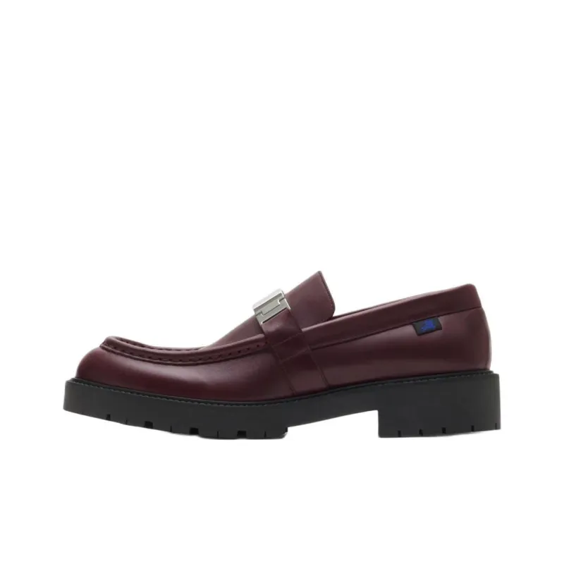 Burberry Loafers Men's Brown Red-0