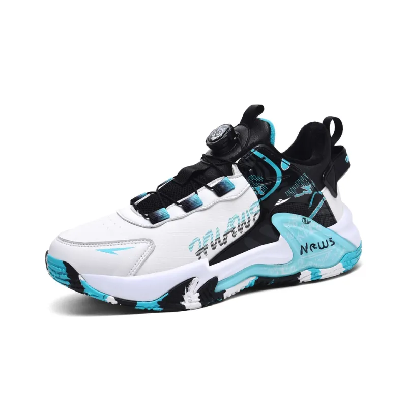 Kuding Cushioned Slip-Resistant Water-Resistant Wear-Resistant Basketball Shoes Men's-10