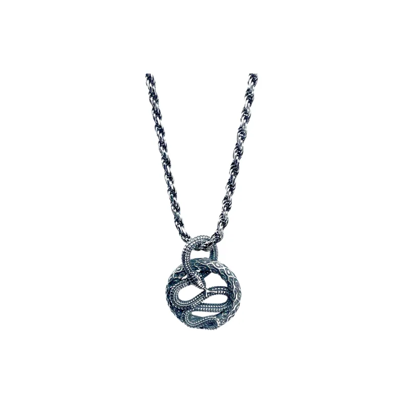 SHIYI N CIFANG 925 Sterling Silver Necklaces Unisex-0