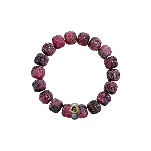 Jinghua Record Barbie Sandalwood Wooden Bracelets Unisex