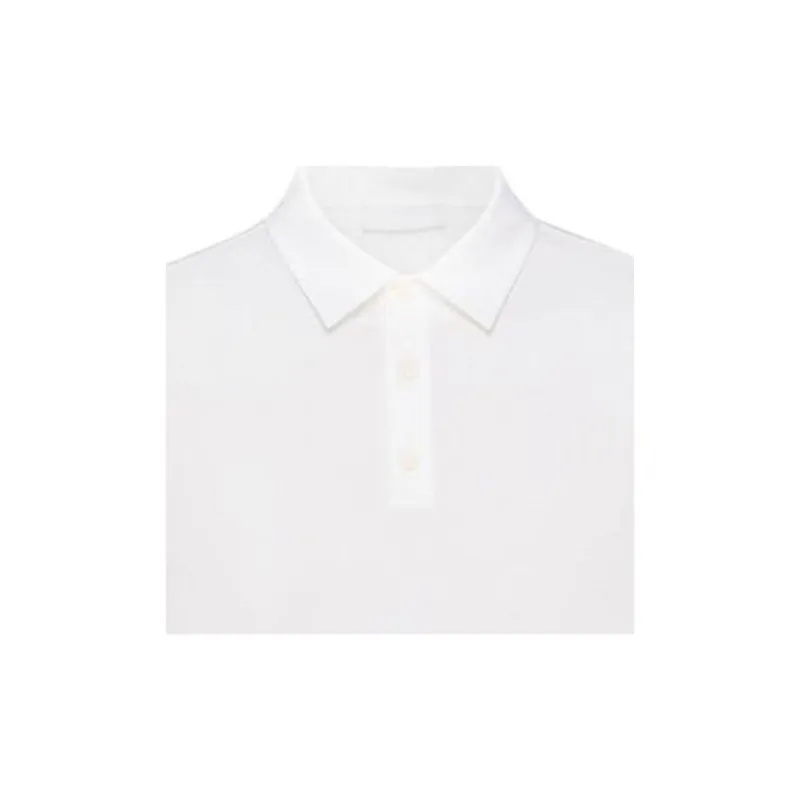 PRADA Polo Shirts Men White-4