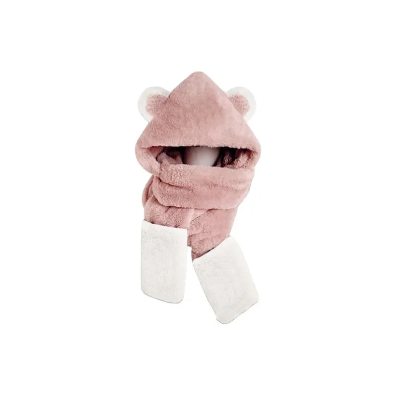 DZP Polyester Hoods & Plush Hats Women's-5