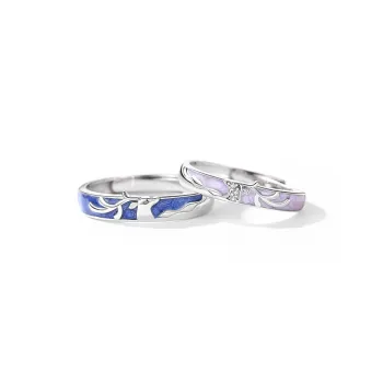 YOASOBI Pure Silver 999 Sterling Silver Rings Unisex