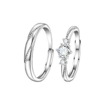 SOFTDORA S925 Silver Rings Unisex