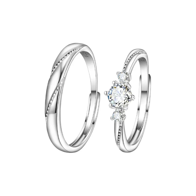 SOFTDORA S925 Silver Rings Unisex-0