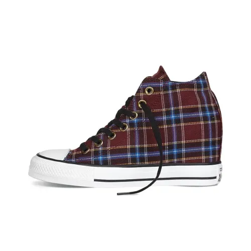 Converse All Star Anti-Slip Wear-Resistant High-Top Canvas Shoes Women's Burgundy