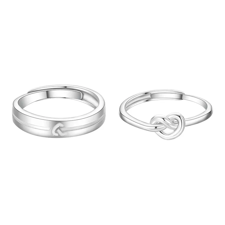 MUYKUY 999 Fine Silver Rings Unisex-6