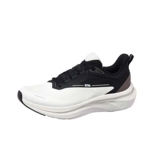 Anta Light Cloud Kayano Resistant Low Top Casual Running Shoes Men's White Black