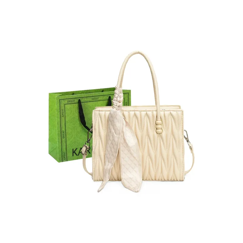 KARUISHA PU Shoulder Bag Crossbody Bag Handbag Regular Women's Pink/Khaki/Brown/Green/White/Black-19
