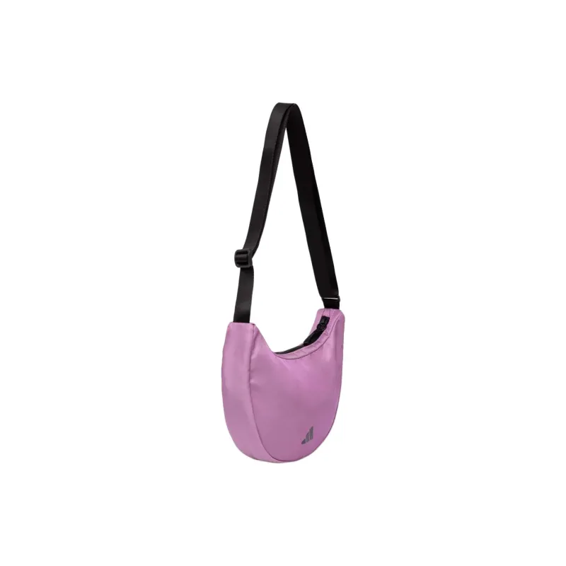 Adidas Polyamide Shoulder Bag Small Size Unisex Purple & Black-3