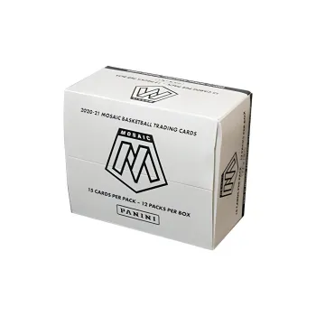 PANINI NBA Basketball Card 2020 21 Mosaic Cello Multi 12 Pack Box Mosaic Sports Cards 1 Box