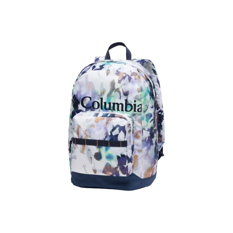 Columbia Zigzag Polyester Backpack Unisex White/Impression Night-0