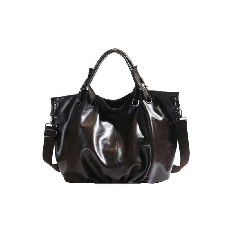 Meow In The Grass PU Shoulder Bag Women's Brown/Coffee-5