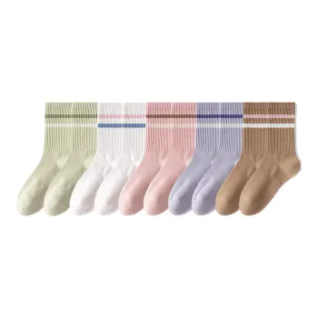 Lan Miao Mid Calf Socks Women's 10 Pack