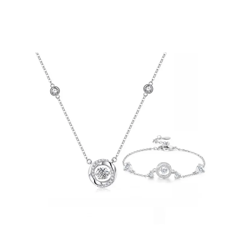 KOREET Sterling Silver Love Confession Anniversary Necklace Women's-15