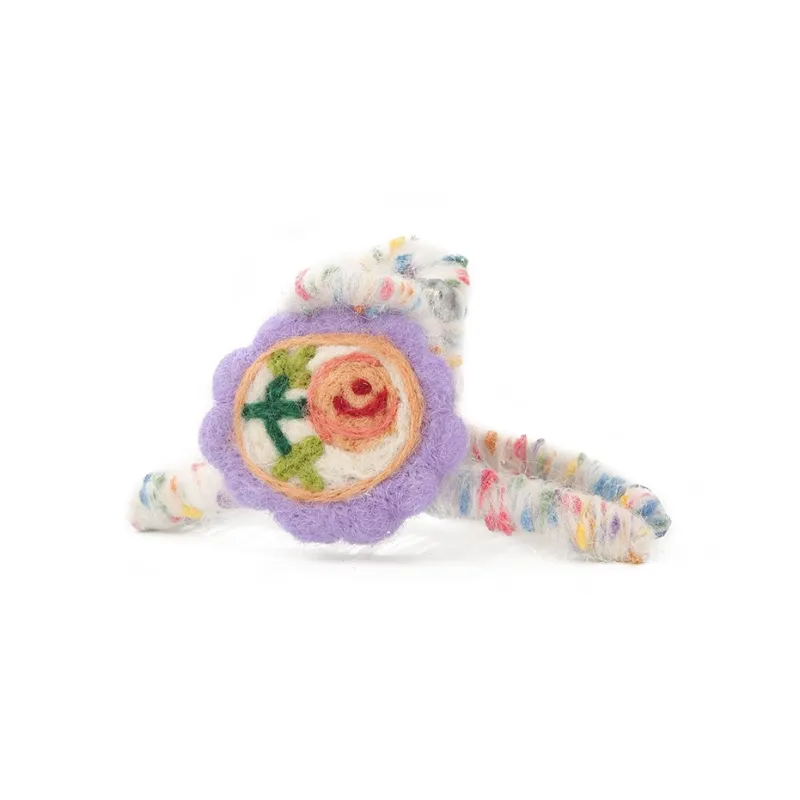 Like A Dream Felt Hair Clips Women's-12