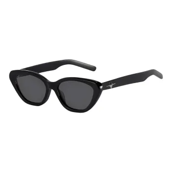 PARMU Plate Frame Cat Eye Sunglasses Unisex