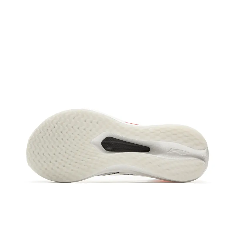 LiNing Flyer 5 Challenger Cushioned Slip-Resistant Rebound Low-Top Running Shoes Men's Standard White-6