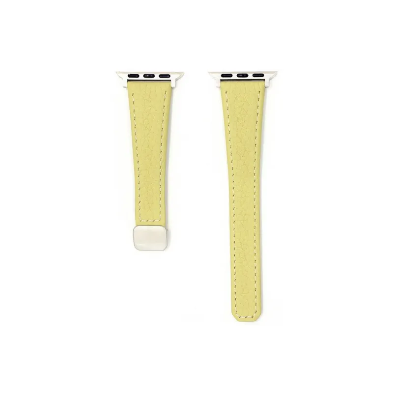 MSSM Watch Band Apple Compatibility Genuine Leather Material-5