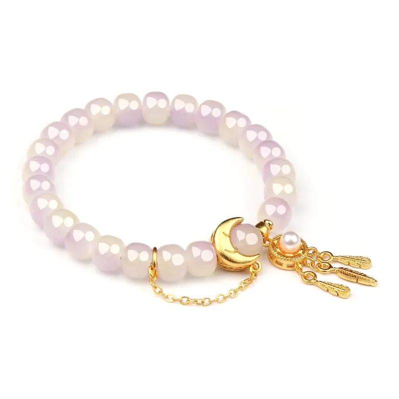 EADDA JEWELRY Chalcedony Bracelets Unisex-0