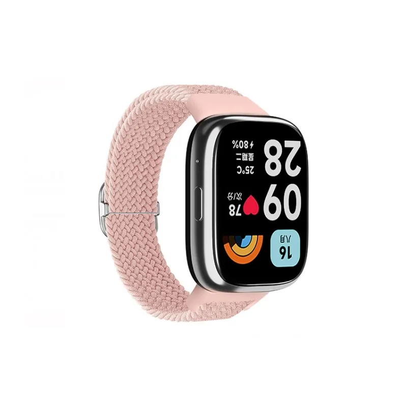 ZHENGGUANG Red Beige Compatibility Watch Band Fabric Material-32