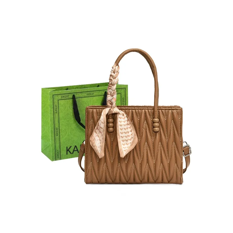KARUISHA PU Shoulder Bag Crossbody Bag Handbag Regular Women's Pink/Khaki/Brown/Green/White/Black-11