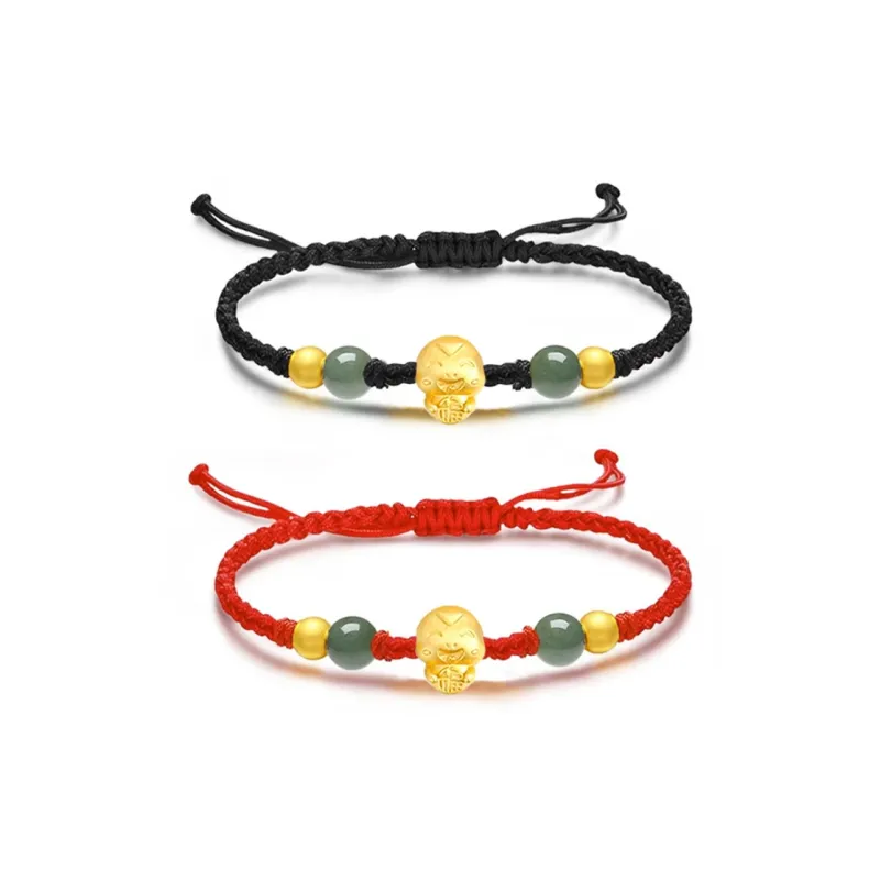 EUA Alloy Braided Rope Bracelets Unisex-4