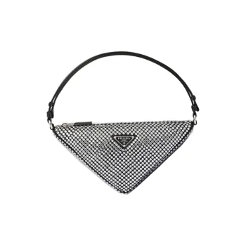 PRADA Crystal Shoulder Bag, Handbag Regular Women's Crystal