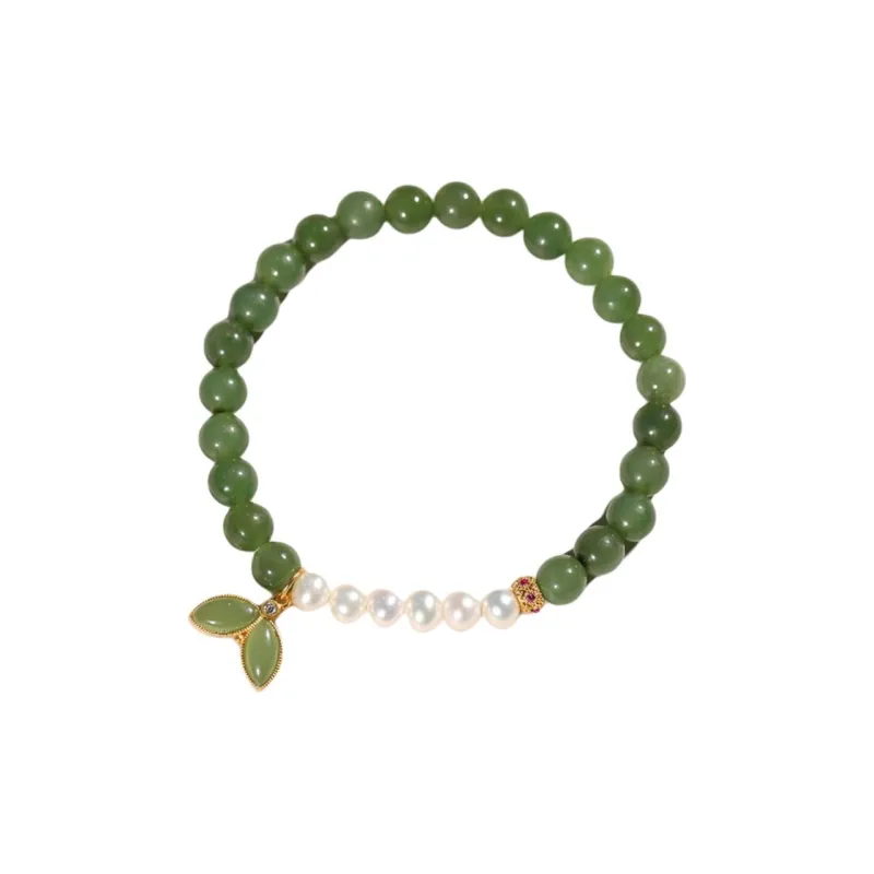 QIAOWUQIAONV Bracelets Jasper Women's-0