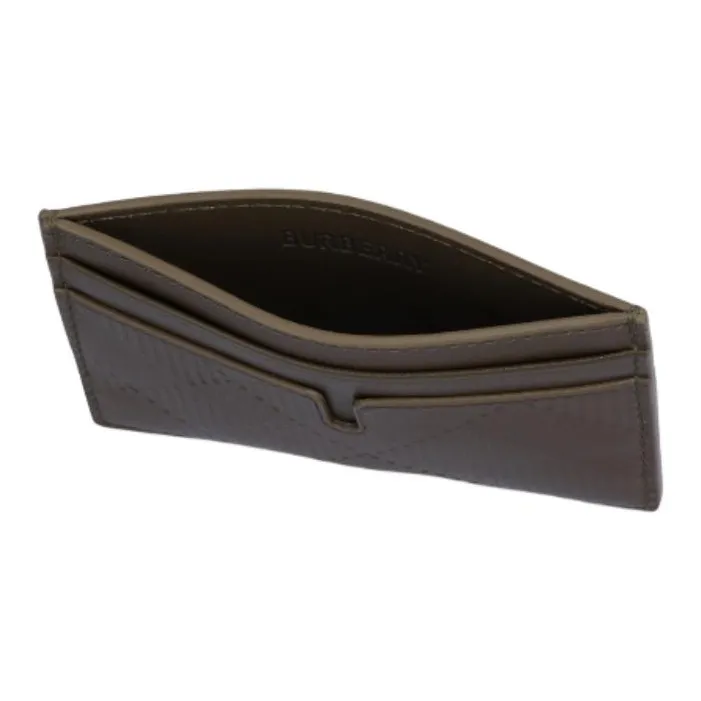 Burberry Check-pattern Leather Card Holder-2
