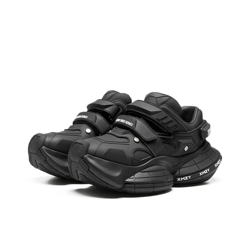 XMZY Interstellar Frisbee Series Stellar Core Hunter Wear-Resistant Height Increasing Low-Top Chunky Sneakers Unisex-2