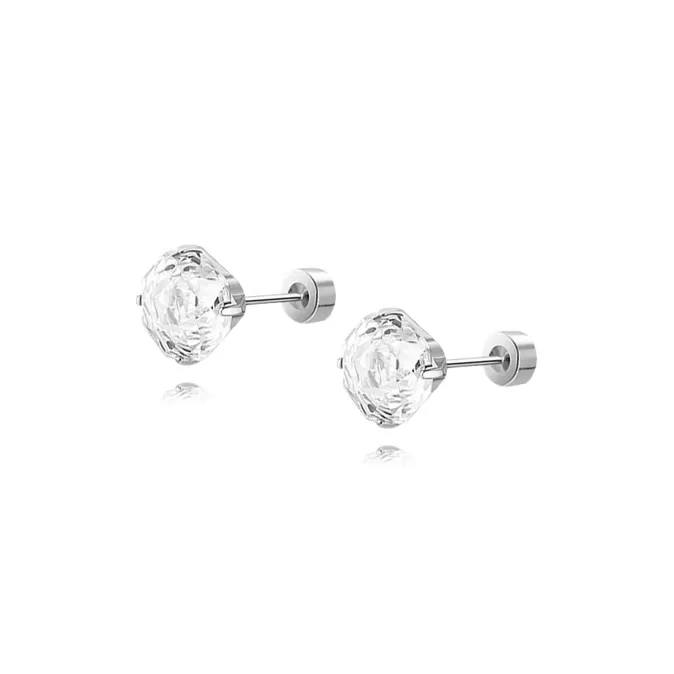 Muyan Titanium Steel Stud Earrings Women's-11