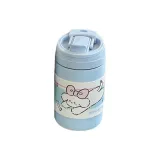 Blue Double Wall Coffee Insulated Cup-Blue Dog Sleeve