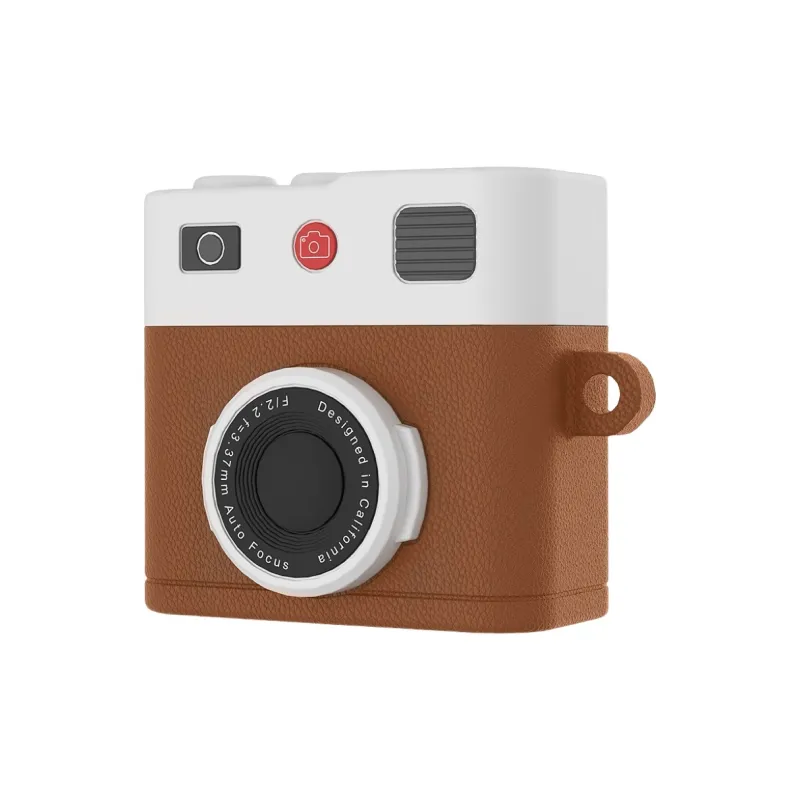 BYZ AirPods Silicone Creative Camera Hobby Model Silicone Headphone Case Compatible With Apple AirPods Protective Case-3