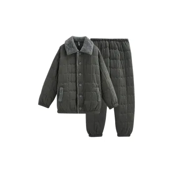 Same Language Pajama Set Men's Dark Gray