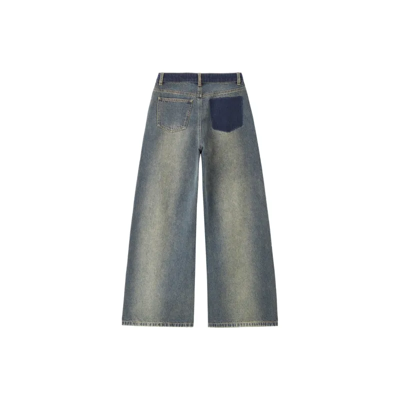 UNIQLO Jeans Women's 63 Vintage Denim Blue-1