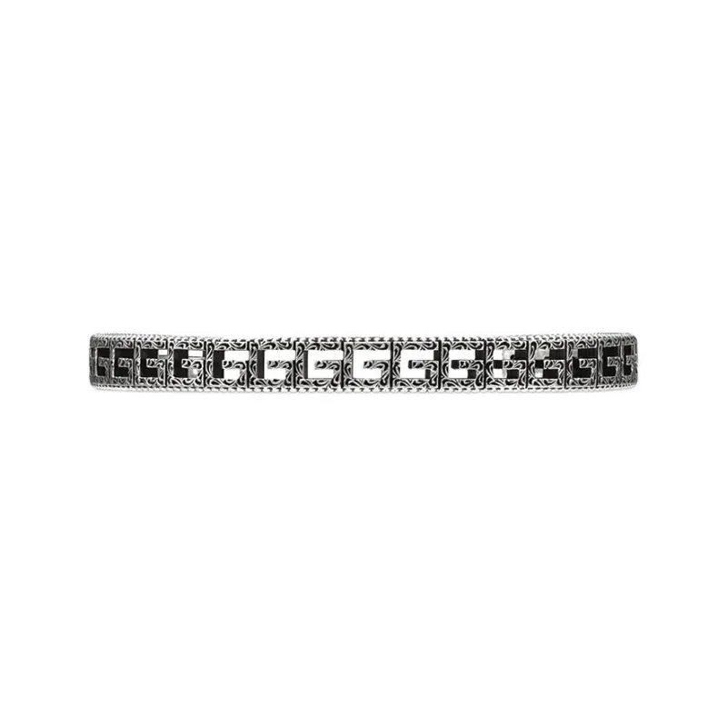 GUCCI 925 Sterling Silver Bangles Women's Silver-0