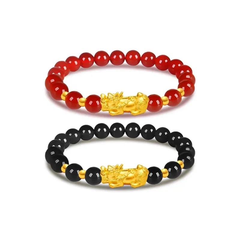 SINO GEM Gold Bracelet Unisex-6