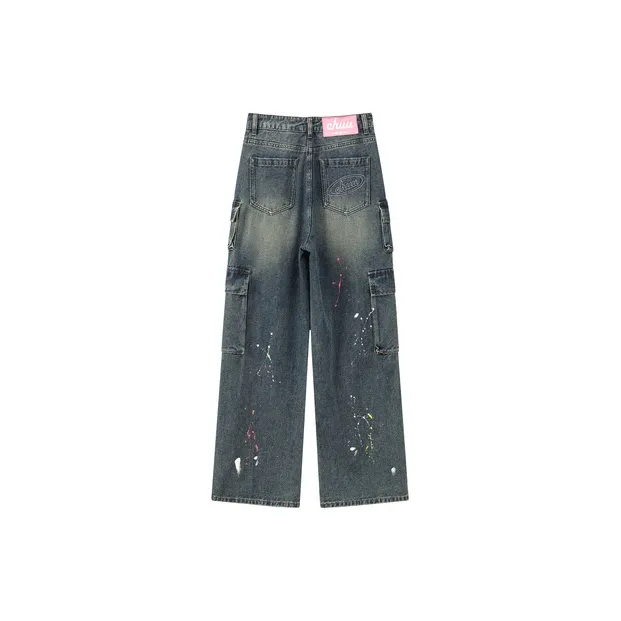 CHUU Jeans Women's Dark Denim Blue-1