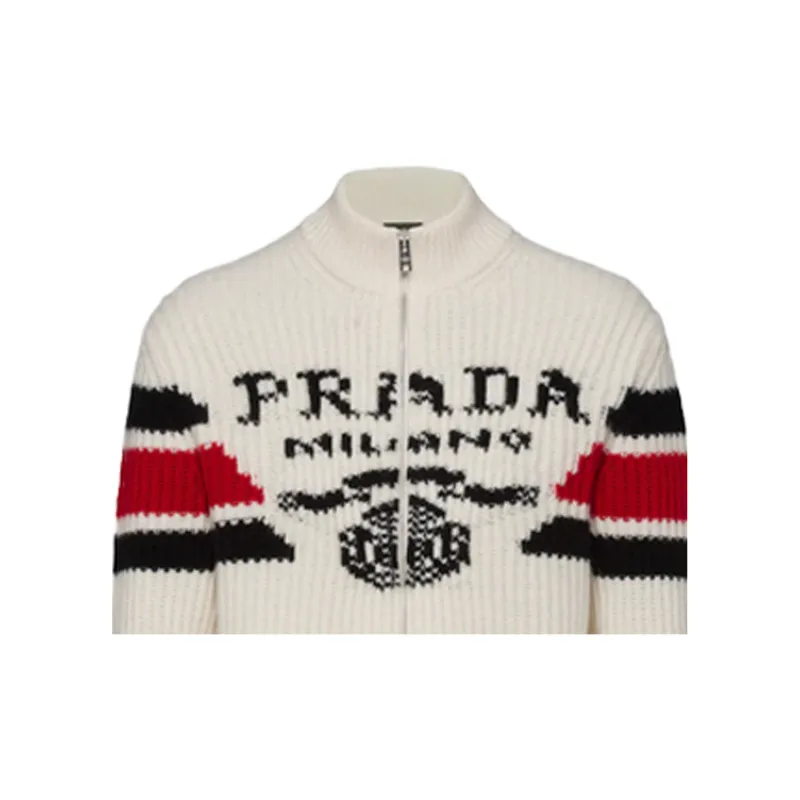PRADA SS22 Knitwear Men's White-1