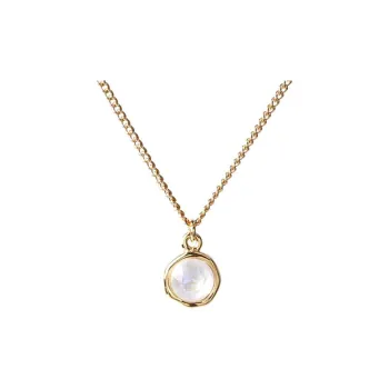DANA BURTON Brass Swarovski Crystal Necklaces Women's Gold