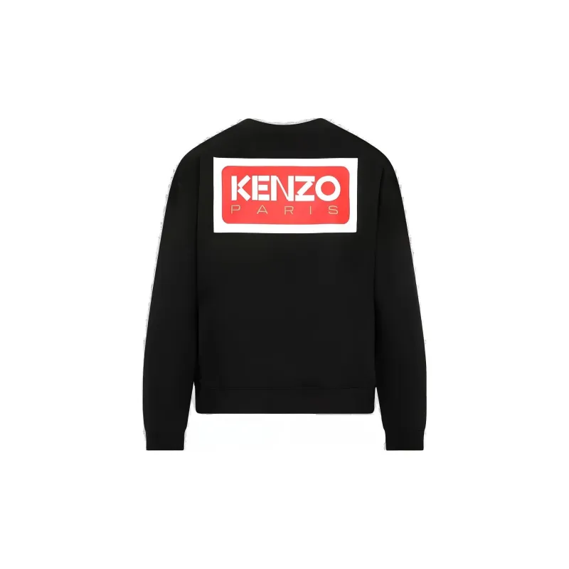 KENZO Logo Detailed Crewneck Sweatshirt-1