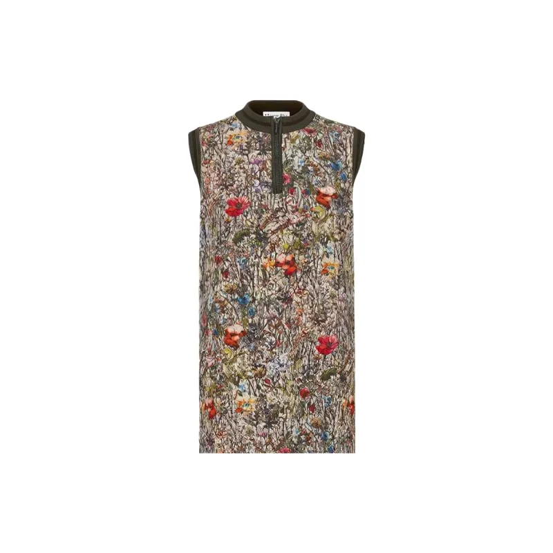 DIOR Dior Quarterly New Products Sleeveless Dress Women's Multicolor-4